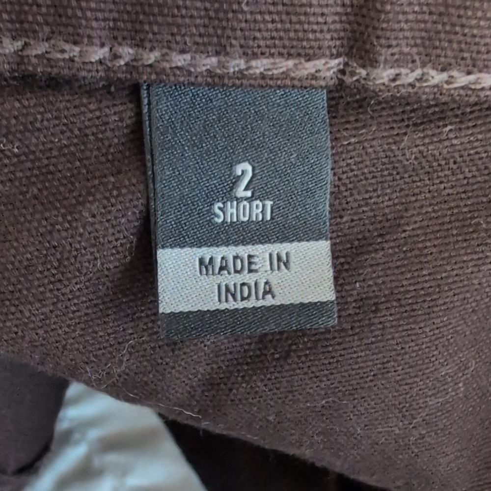 Carhartt Brown Straight Leg Loose Fit Cargo Jeans 2 Short M429 - Picture 11 of 13